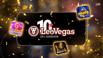 LeoVegas fejrer 10 år på det danske marked